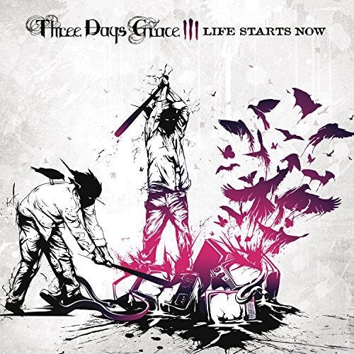 Three Days Grace: Life Starts Now - VINYL LP "VINYLBADGES"