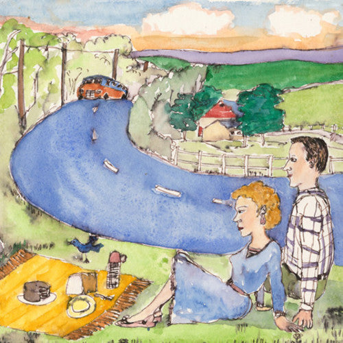 Magnetic Fields: Wayward Bus / Distant Plastic Trees - VINYL LP "VINYLBADGES"