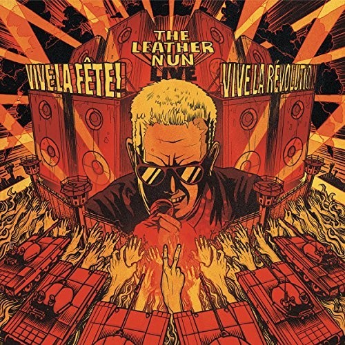 Leather Nun: Vive La Fete! Vive La Rivolution - VINYL LP "VINYLBADGES"