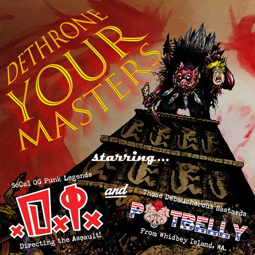 D.I.: Dethrone Your Masters Split Ep - VINYL LP "VINYLBADGES"