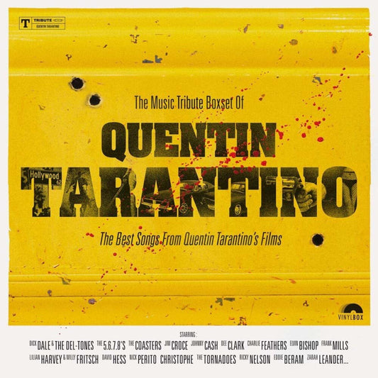 The Music Tribute Box Set Of Quentin Tarantino The Best Songs From Quentin Tarantino's Films Vinyl LP Box Set 2022 - VINYL LP "VINYLBADGES"