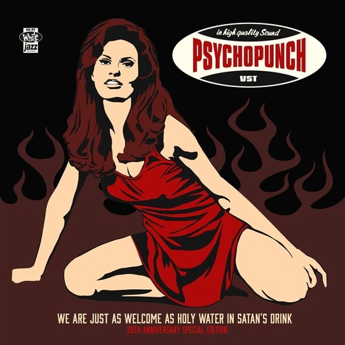 Psychopunch: We Are Just As Welcome As Holy Water in Satan's Drink - VINYL LP "VINYLBADGES"
