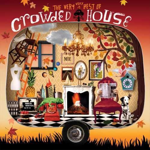 Crowded House: The Very Very Best Of Crowded House - VINYL LP "VINYLBADGES"