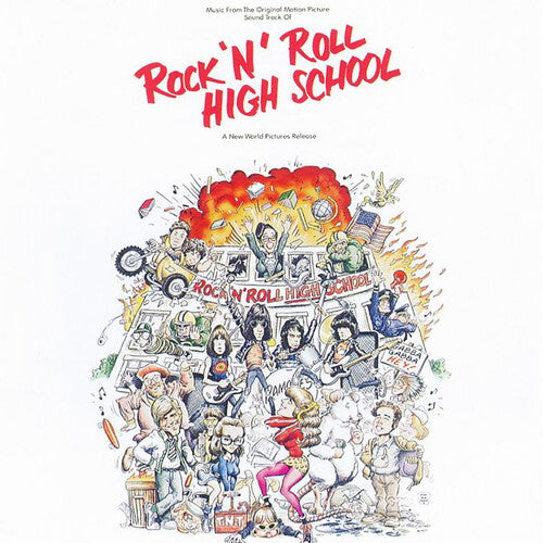 Rock N Roll High School: Rock ’n’ Roll High School (Music From the Original Motion Picture Soundtrack) - VINYL LP "VINYLBADGES"