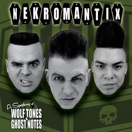 Nekromantix: A Symphony Of Wolf Tones (Trans Green) - VINYL LP "VINYLBADGES"