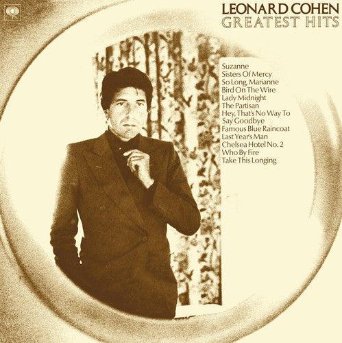 Leonard Cohen: Leonard Cohen Greatest Hits - VINYL LP "VINYLBADGES"
