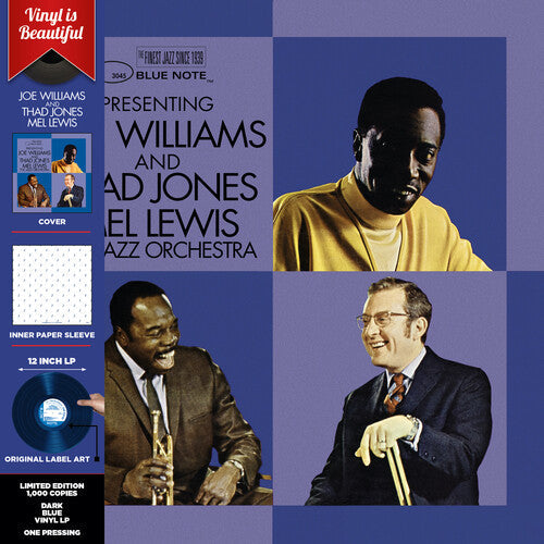 Joe Williams: Presenting Joe Williams and Thad Jones/Mel Lewis, the Jazz Orchestra - VINYL LP "VINYLBADGES"
