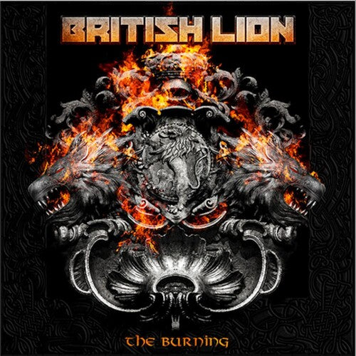 British Lion: The Burning - VINYL LP "VINYLBADGES"