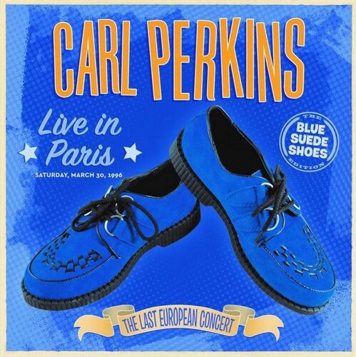 Carl Perkins: Live In Paris - The Last European Concert - VINYL LP "VINYLBADGES"