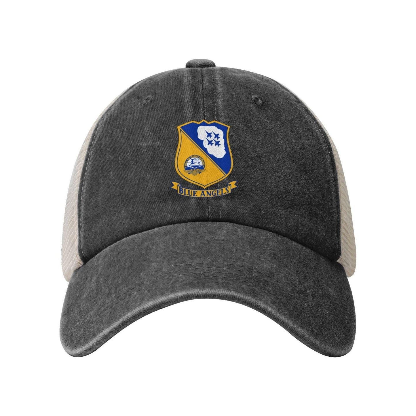 Blue Angels Insignia Printed unisex baseball cap adjustable grid baseball cap veteran gift