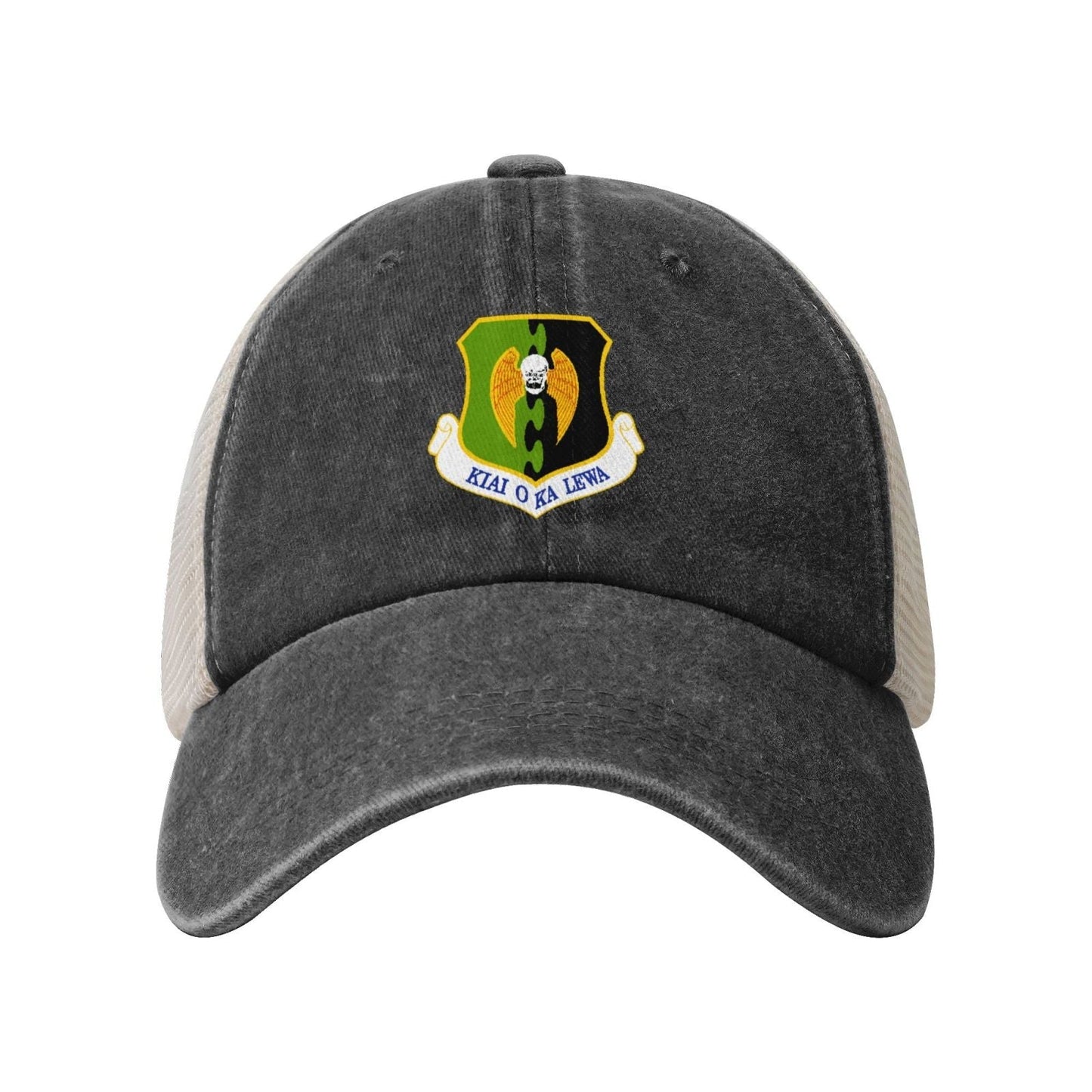 5th Bomb Wing Printed unisex baseball cap adjustable grid baseball cap veteran gift