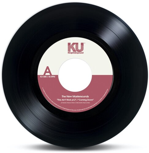 The New Mastersounds: This Ain't Work Pt. 2 - VINYL LP "VINYLBADGES"