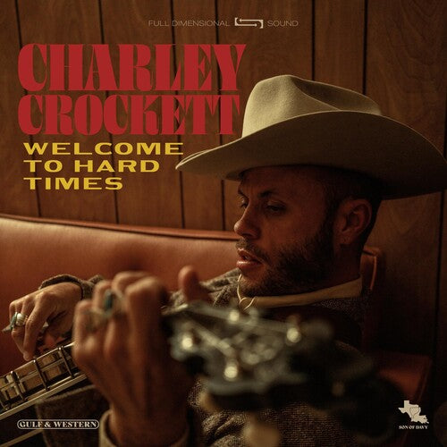 Charley Crockett: Welcome To Hard Times - VINYL LP "VINYLBADGES"