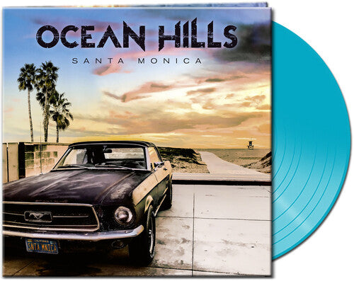 Ocean Hills: Santa Monica (Clear Light Blue Vinyl) - VINYL LP "VINYLBADGES"