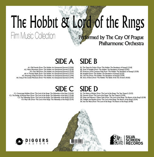 City of Prague Philharmonic Orchestra: The Hobbit & The Lord of the Rings: Film Music Collection - VINYL LP "VINYLBADGES"