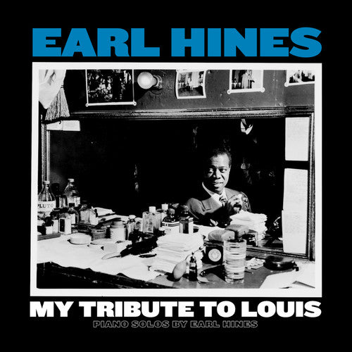 Earl Hines: My Tribute To Louis: Piano Solos By Earl Hines - VINYL LP "VINYLBADGES"