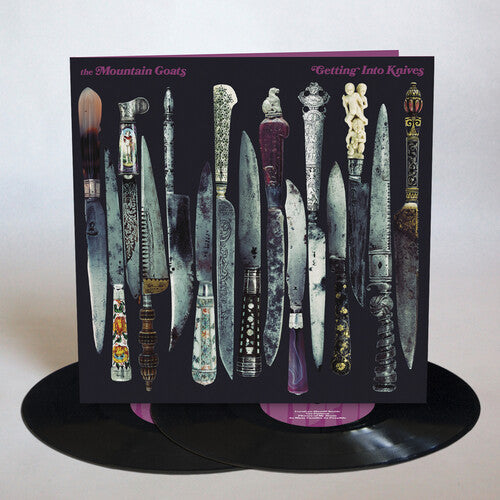 The Mountain Goats: Getting Into Knives - Translucent Salmon Vinyl - VINYL LP "VINYLBADGES"