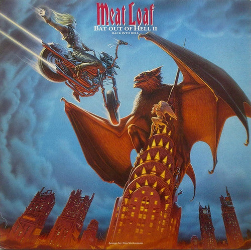 Meat Loaf: Bat Out Of Hell II: Back Into Hell - VINYL LP "VINYLBADGES"