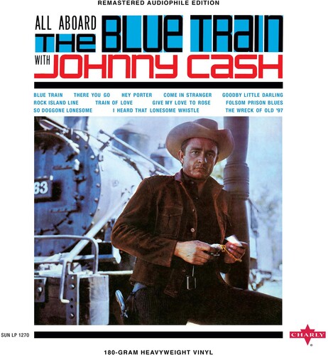 Johnny Cash: All Aboard The Blue Train - VINYL LP "VINYLBADGES"