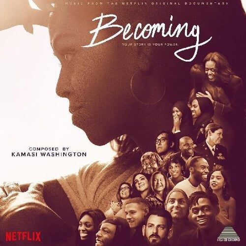 Kamasi Washington: Becoming (Music from the Netflix Original Documentary)(Original Sound) - VINYL LP "VINYLBADGES"
