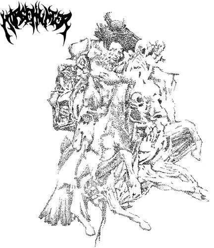 Horsehunter: Horsehunter (Translucent Red with Black Splatter) - VINYL LP "VINYLBADGES"