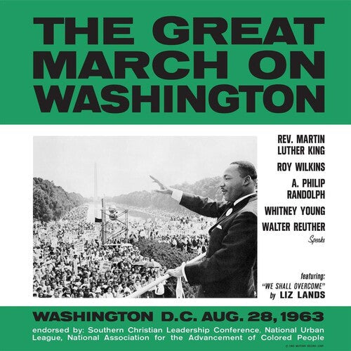 Various Artists: The Great March On Washington (Various Artists) - VINYL LP "VINYLBADGES"