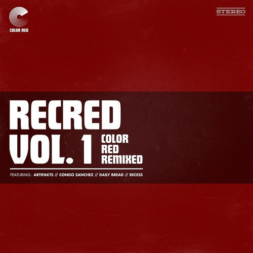Various Artists: Recred Vol. 1: Color Red Remixed (ep) (Various Artists) - VINYL LP "VINYLBADGES"