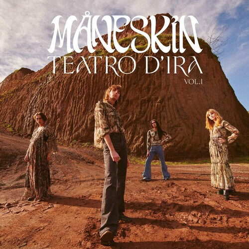 Maneskin: Teatro D'Ira: Vol. I [Transparent Orange Colored Vinyl] - VINYL LP "VINYLBADGES"