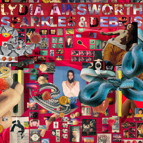 Lydia Ainsworth: Sparkles & Debris (Ruby Red Vinyl) - VINYL LP "VINYLBADGES"