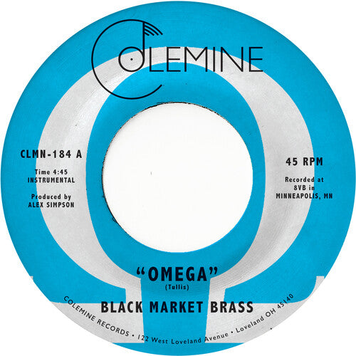Black Market Brass: Omega - VINYL LP "VINYLBADGES"