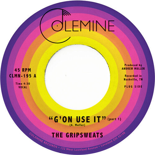 Gripsweats: G'on Use It - VINYL LP "VINYLBADGES"