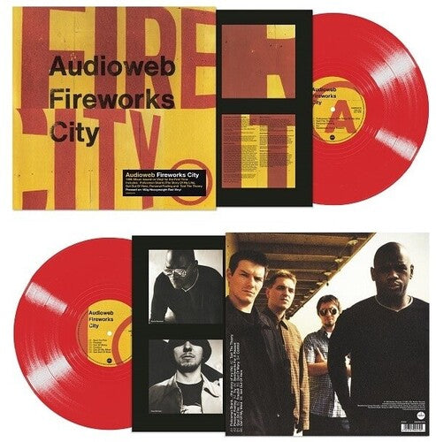 Audioweb: Fireworks City [180-Gram Red Colored Vinyl] - VINYL LP "VINYLBADGES"