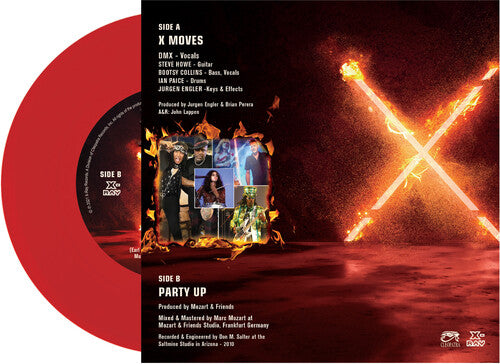 DMX: X Moves (Silver or Red) - VINYL LP "VINYLBADGES"