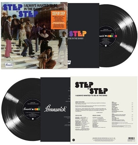 Step by Step: I Always Wanted To Be In The Band [140-Gram Black Vinyl] - VINYL LP "VINYLBADGES"
