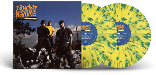 Naughty By Nature: Naughty By Nature (30th Anniversary) (Yellow & Green Splatterl) - VINYL LP "VINYLBADGES"