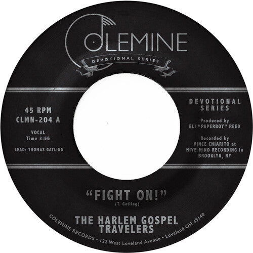 Harlem Gospel Travelers: Fight On! (Clear Vinyl) - VINYL LP "VINYLBADGES"