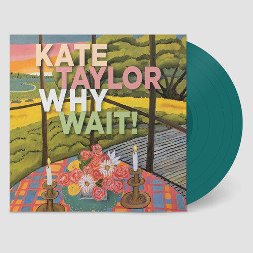 Kate Taylor: Why Wait! (Jade Vinyl) - VINYL LP "VINYLBADGES"