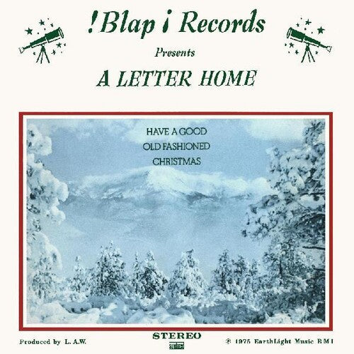 Letter Home: Have A Good Old Fashioned Christmas - VINYL LP "VINYLBADGES"