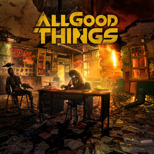 All Good Things: A Hope In Hell (Translucent Orange & Black Vinyl) - VINYL LP "VINYLBADGES"