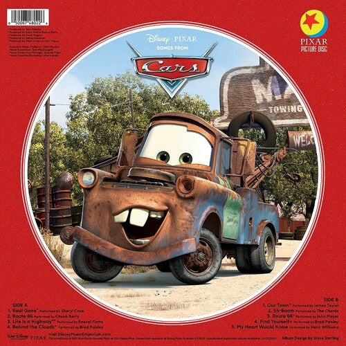 Various Artists: Songs From Cars (Original Soundtrack) - VINYL LP "VINYLBADGES"