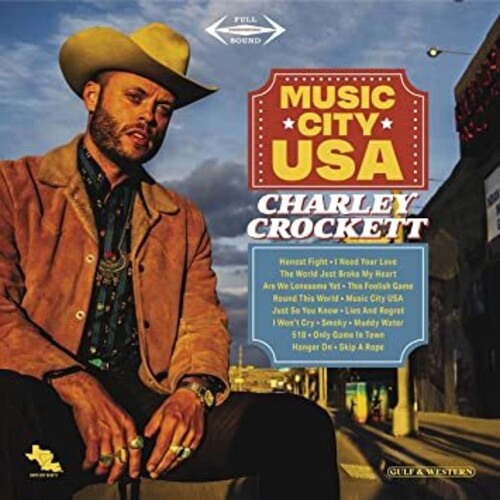Charley Crockett: Music City Usa - VINYL LP "VINYLBADGES"