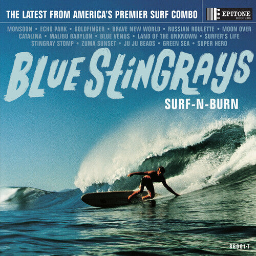Blue Stingrays: Surf-N-Burn - VINYL LP "VINYLBADGES"