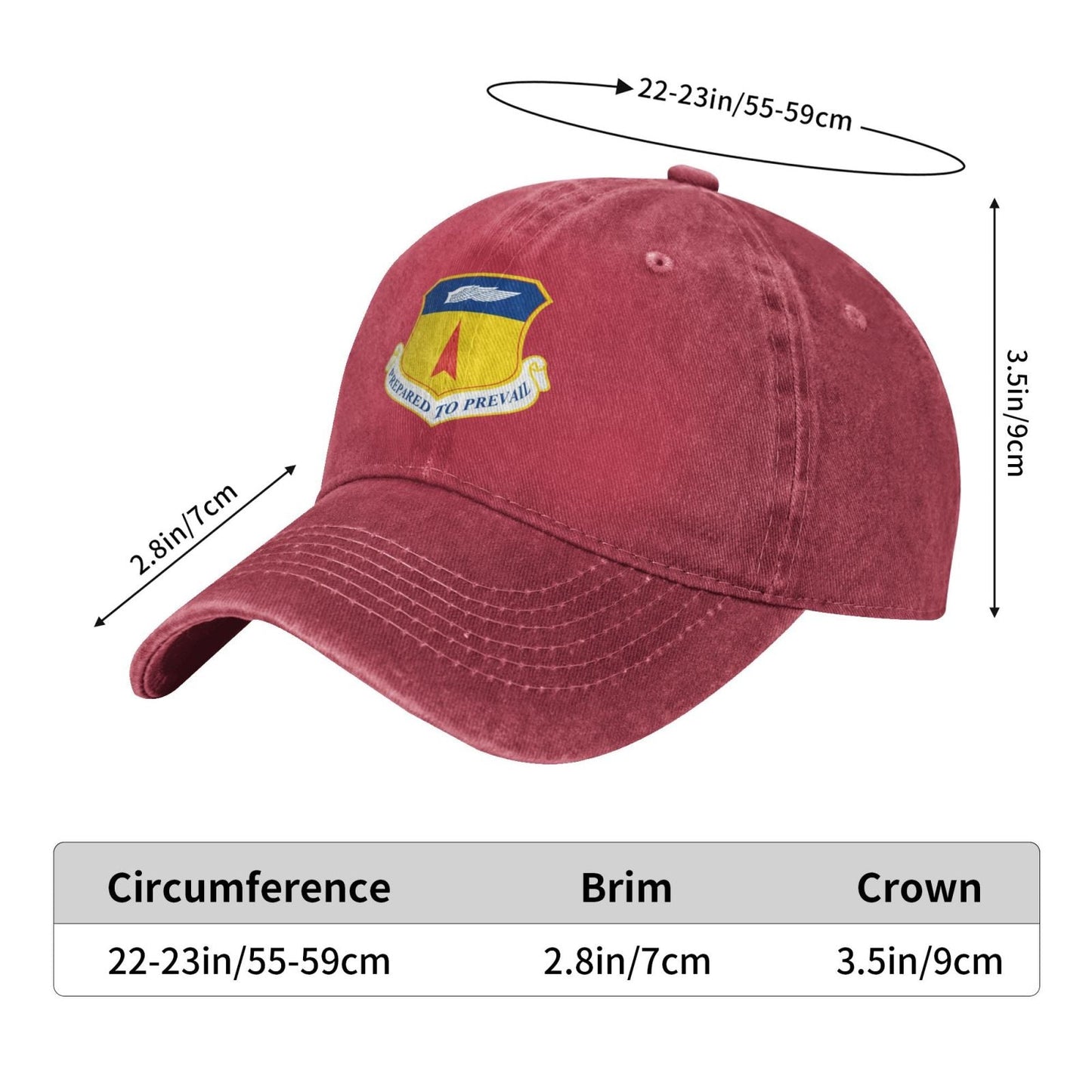 36th_Wing Printing unisex baseball cap adjustable cap veteran gift