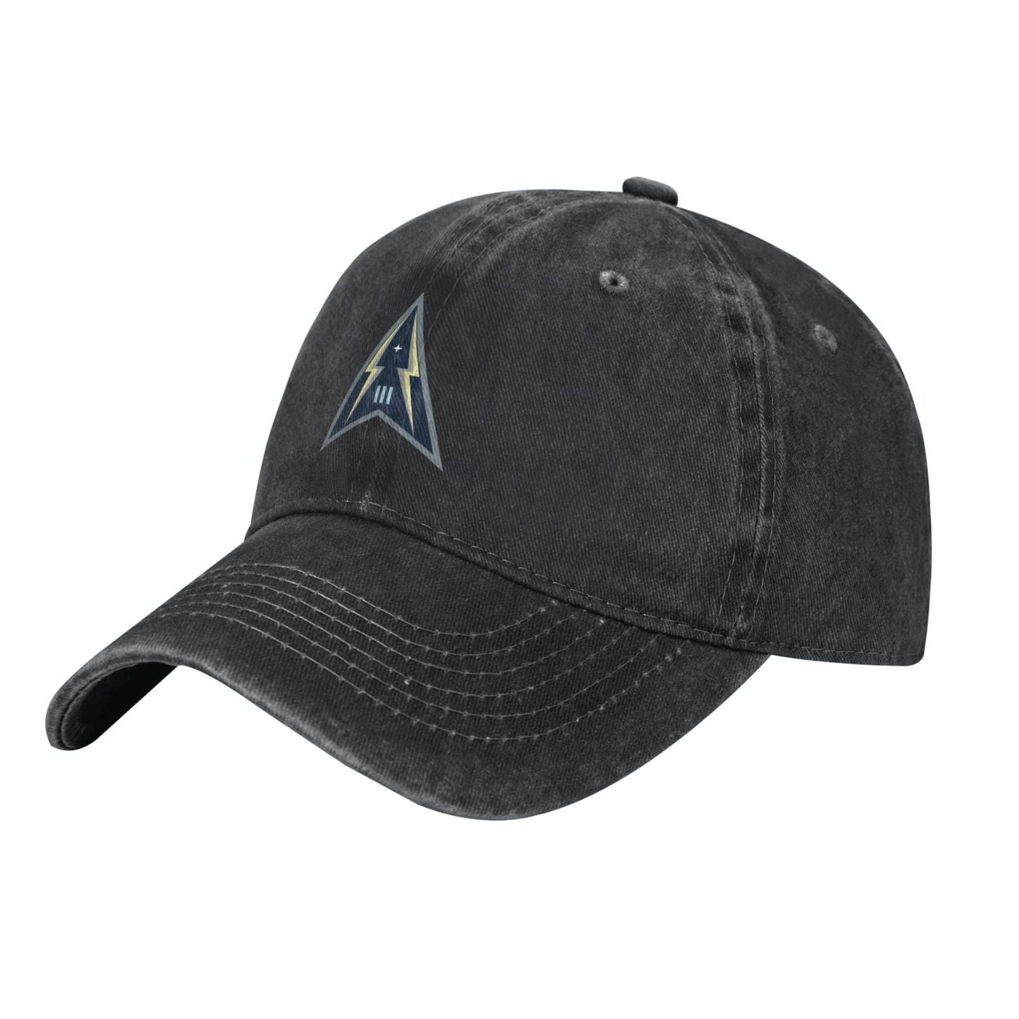 Space Delta 3 Emblem Printing unisex baseball cap adjustable cap veteran gift