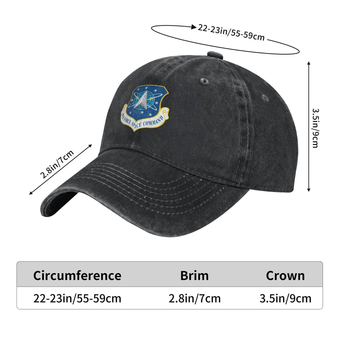 Air Force Space Command Printing unisex baseball cap adjustable cap veteran gift