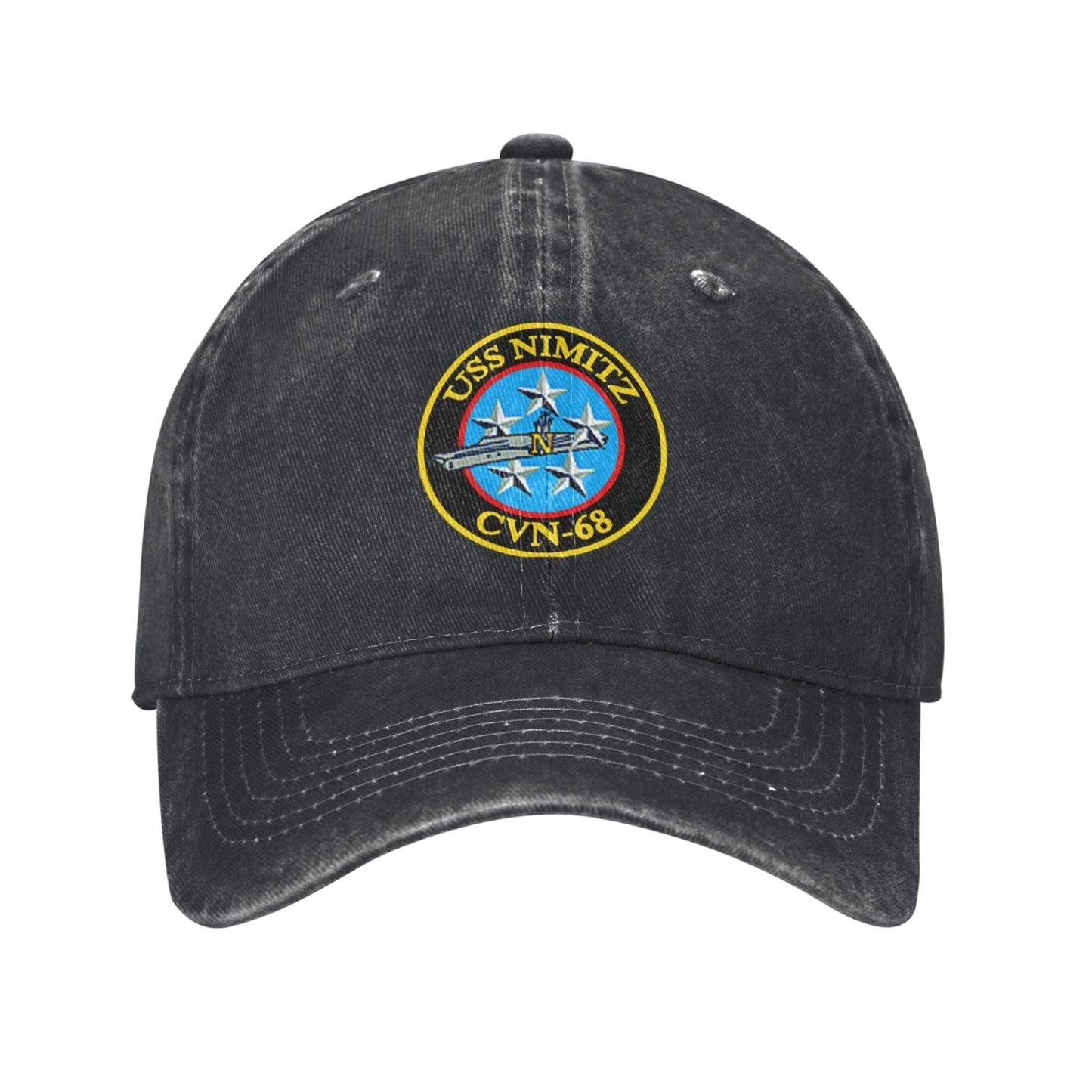 USS Nimitz (CVN-68) Printed unisex baseball cap adjustable cap veteran gift