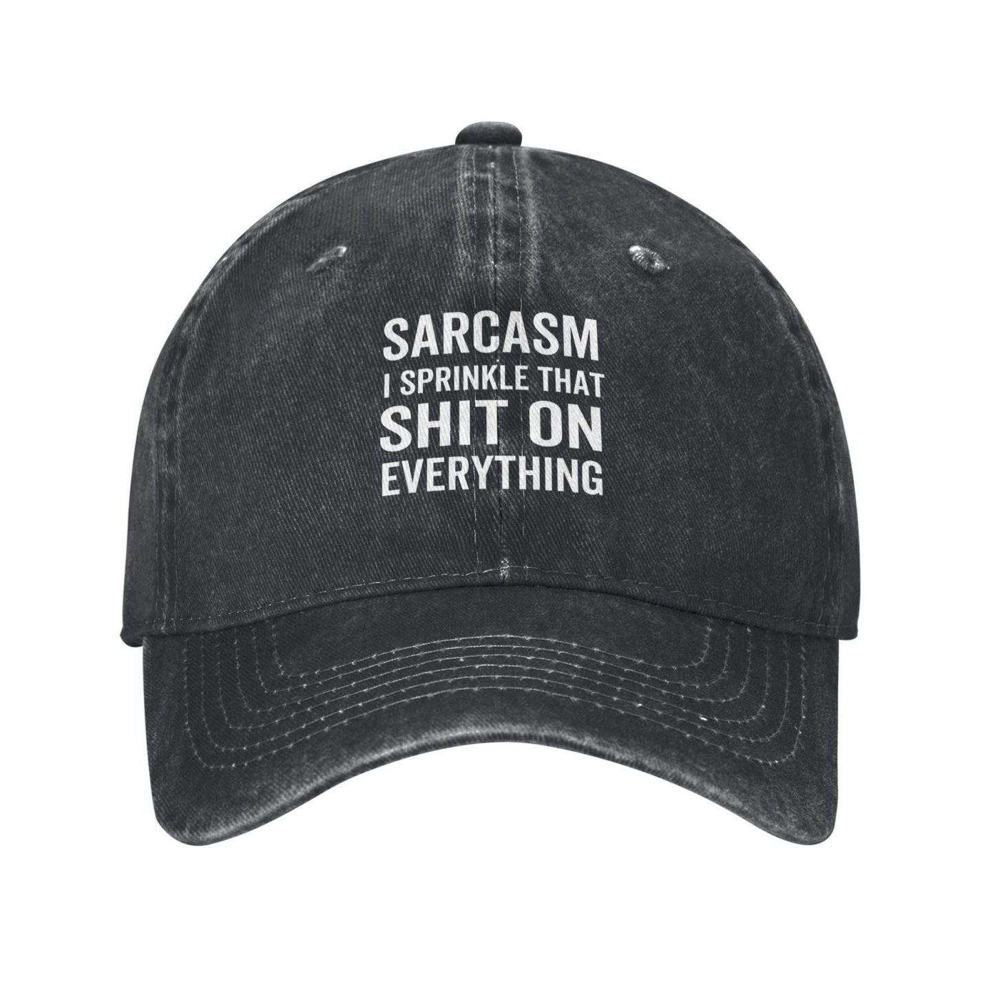 I Sprinkle That Sht On Everything Sarcastic Printed unisex baseball cap adjustable cap outdoor sunshade trucker hat
