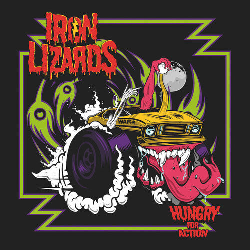 Iron Lizards: Hungry For Action - VINYL LP "VINYLBADGES"