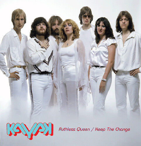 Kayak: Ruthless Queen / Keep The Change (Blue) - VINYL LP "VINYLBADGES"