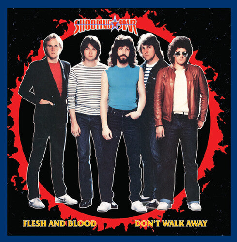 Shooting Star: Flesh & Blood / Don't Walk Away (Orange) - VINYL LP "VINYLBADGES"